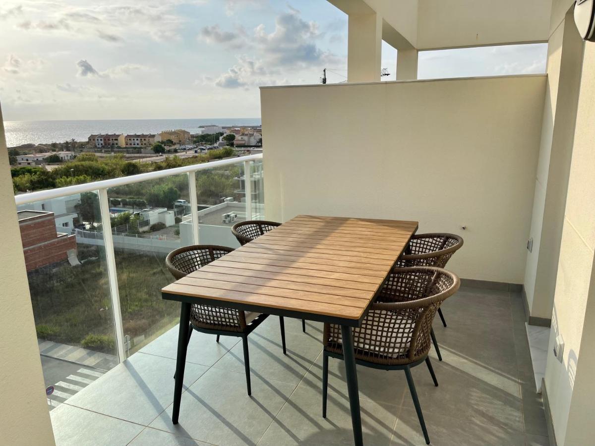 Beautiful Penthouse With Pool And Wonderful Beach View Oliva Eksteriør billede