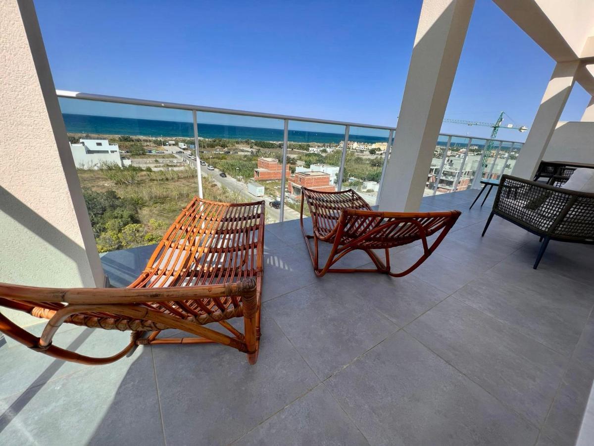 Beautiful Penthouse With Pool And Wonderful Beach View Oliva Eksteriør billede