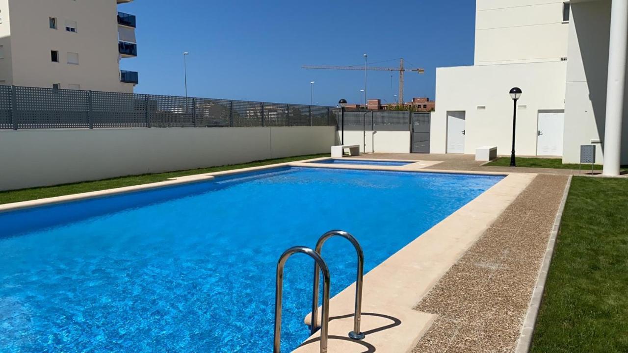 Beautiful Penthouse With Pool And Wonderful Beach View Oliva Eksteriør billede